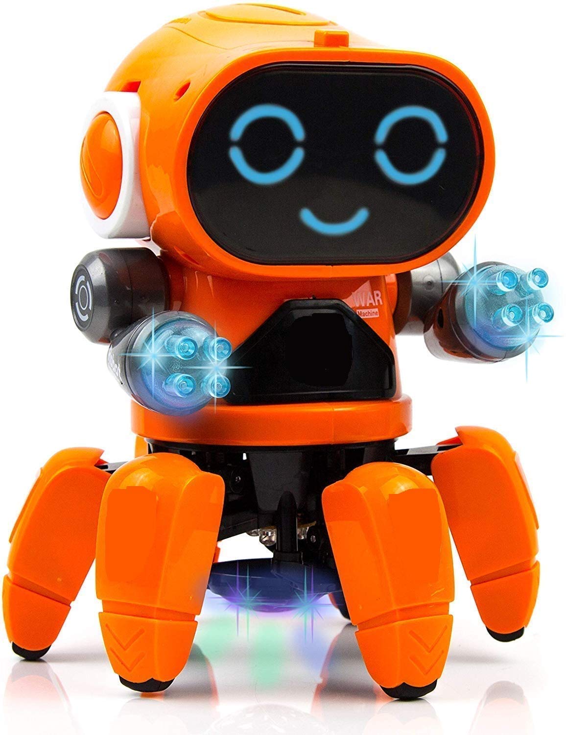 Bot Robot Pioneer Colorful Lights and Music All Direction Movement Dancing Robot Toys for Boys and Girls  (Multicolor)